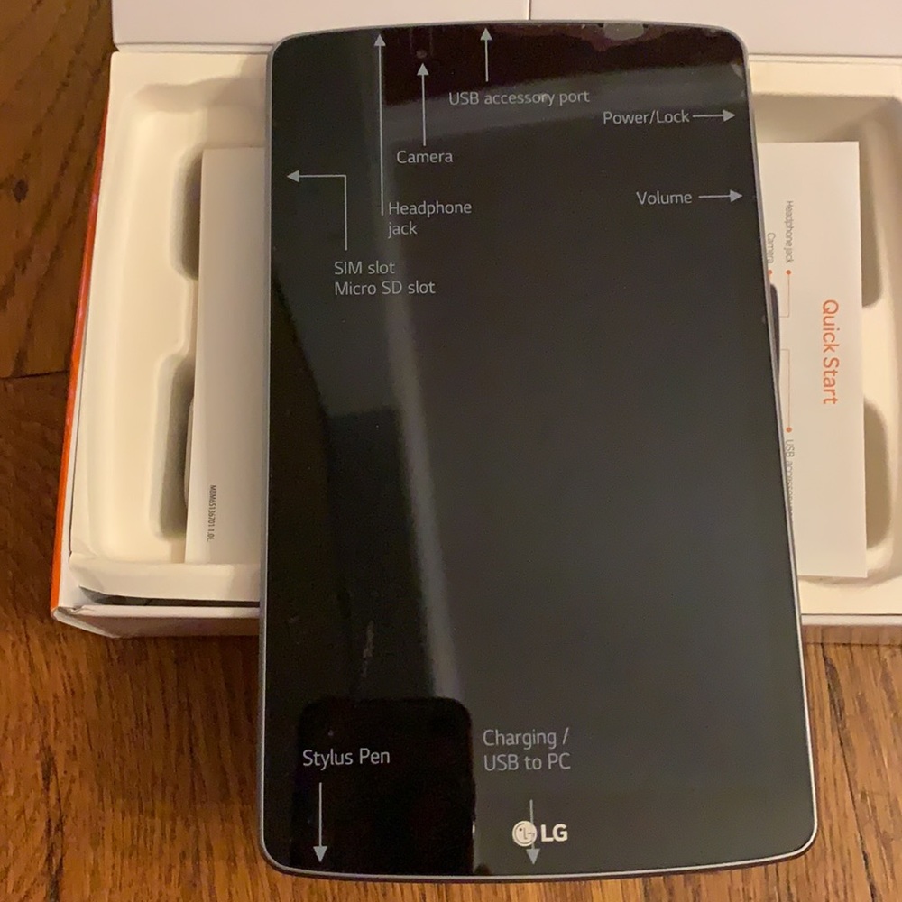 NIB LG Pad F 8.0